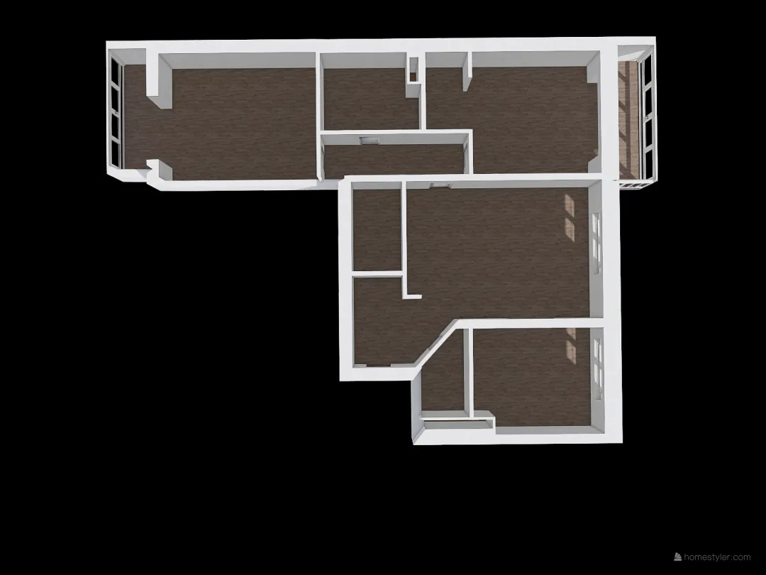 Тестовая квартира 3d design renderings