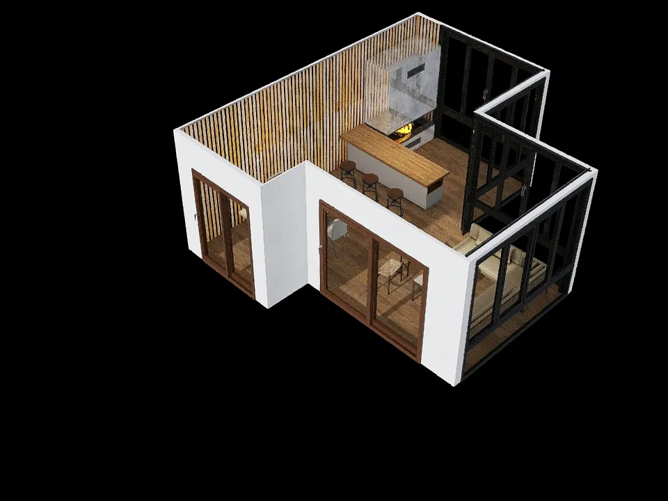 terraza 3d design renderings