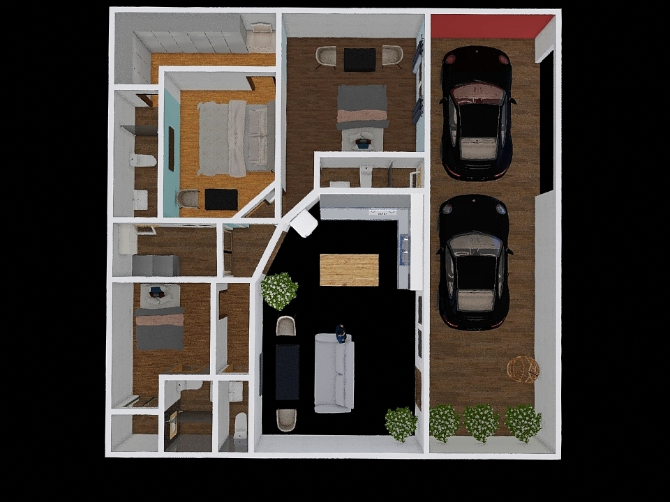 Casa P4 3d design renderings