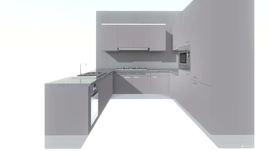 Emma kitchen cabinets 3d design renderings