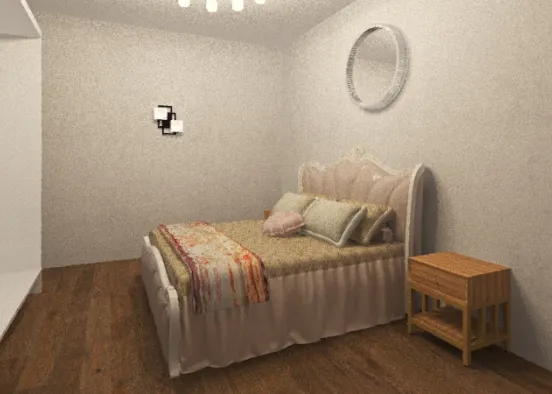 bedroom/chambre Design Rendering