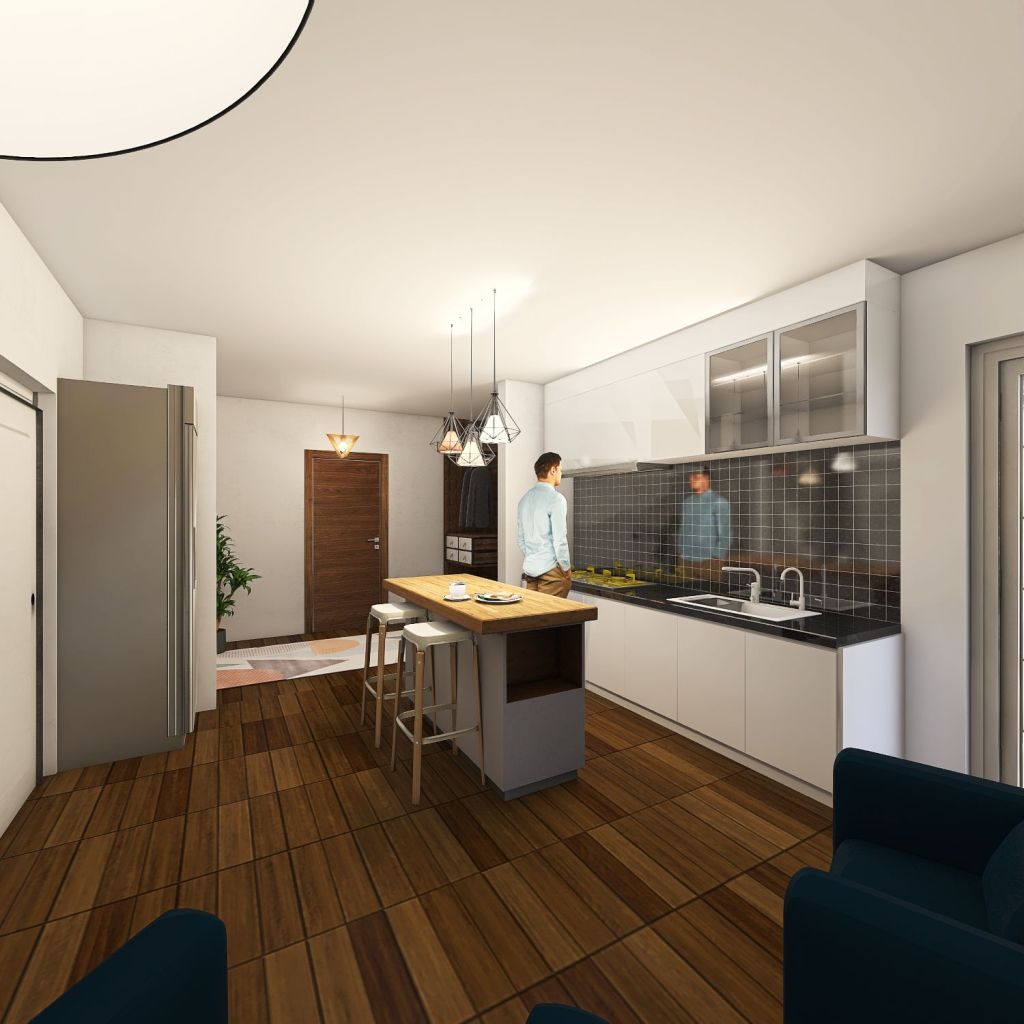 Apartmant 3d design renderings