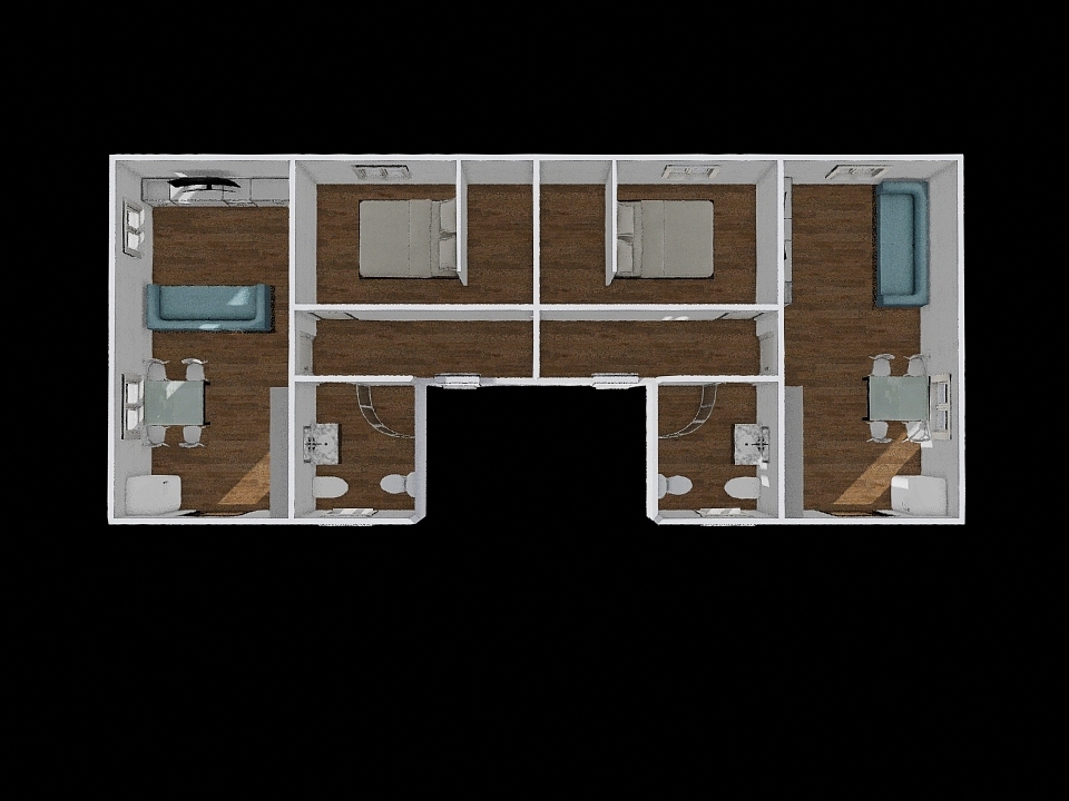 modulo4 solo miniappartamenti 3d design renderings
