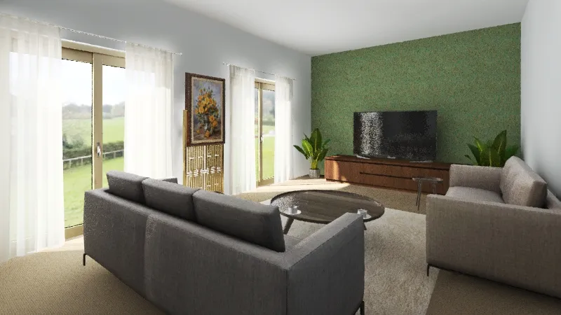 living room hoome 3d design renderings
