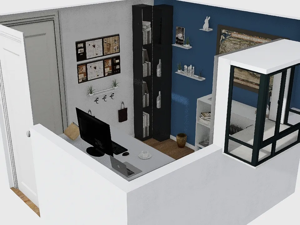 Room Visual 3d design renderings