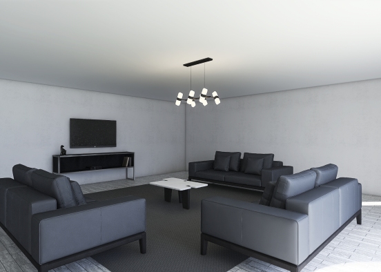 casa minimalista  Design Rendering