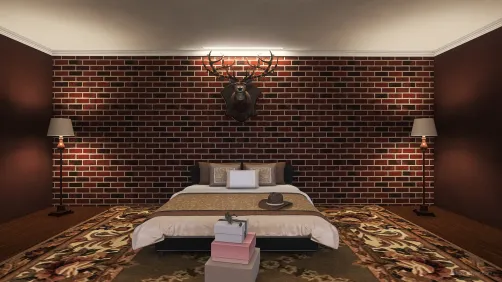 Dark Bedroom