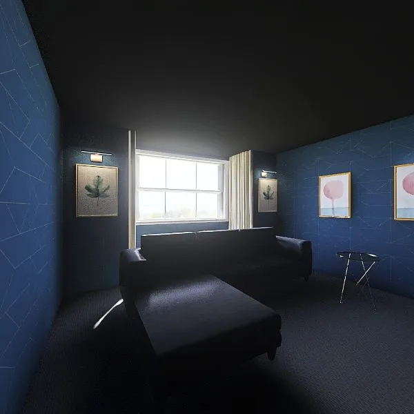 Cinema room Whitburn 3d design renderings