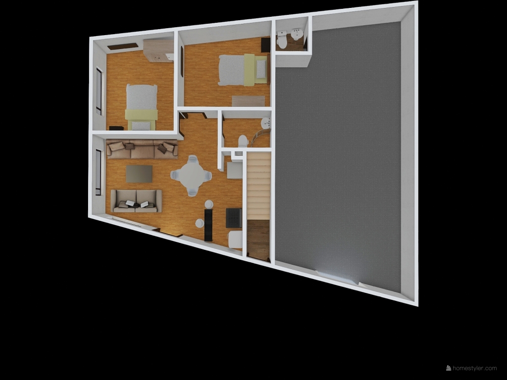 casa milton 3d design renderings