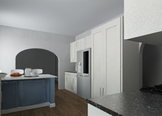 Aparicio Kitchen Plan B1-pantry  Design Rendering
