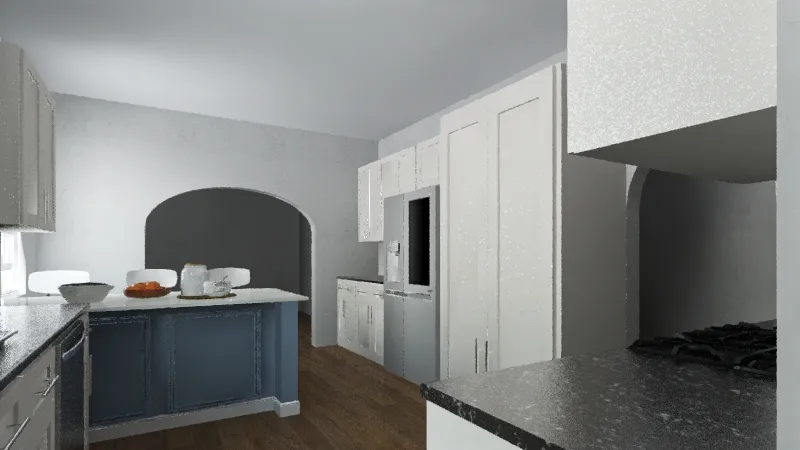Aparicio Kitchen Plan B1-pantry 3d design renderings