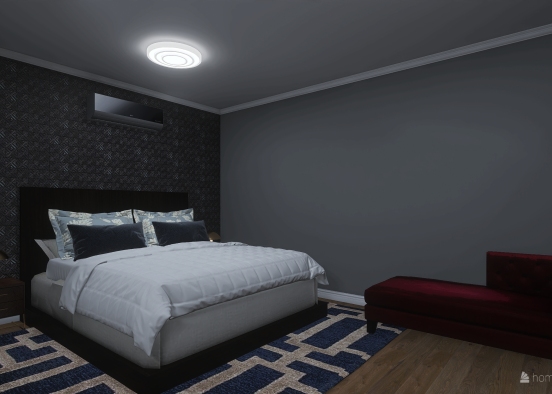 bedroom master Design Rendering