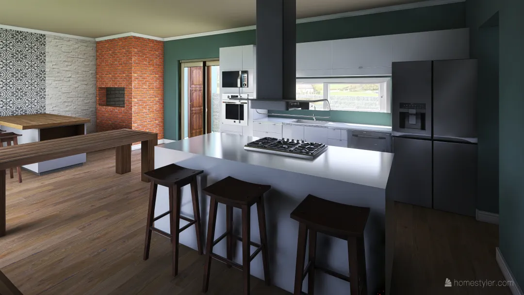 Projeto Casa - V3 3d design renderings