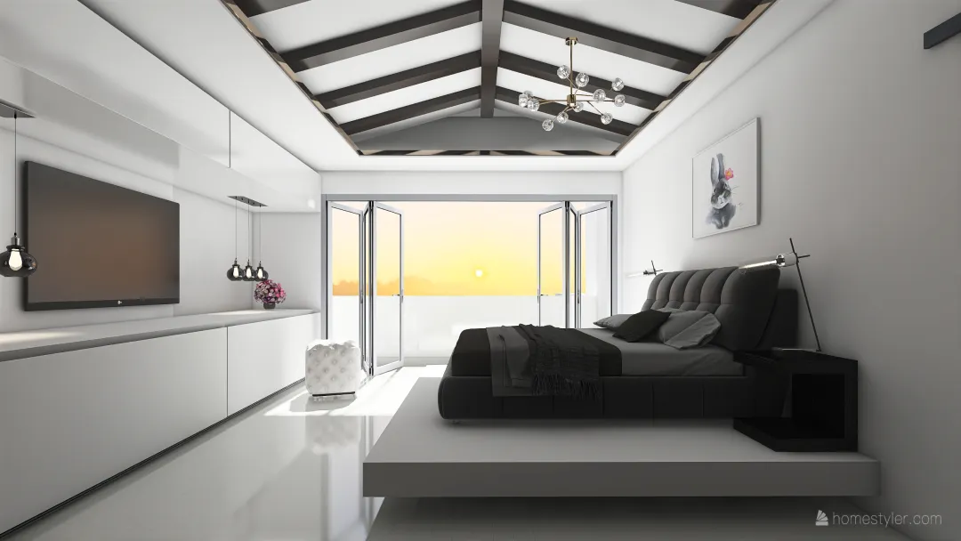 SIMPLE HOME 3d design renderings