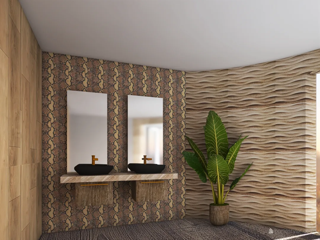 bathromm 3d design renderings