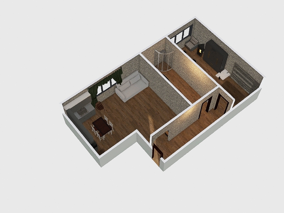 Apartamenr 3d design renderings