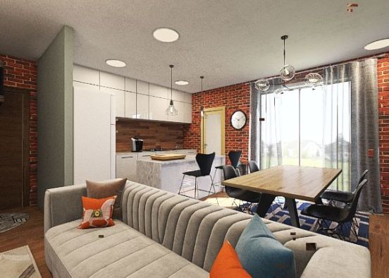 DC Apartment  Design Rendering