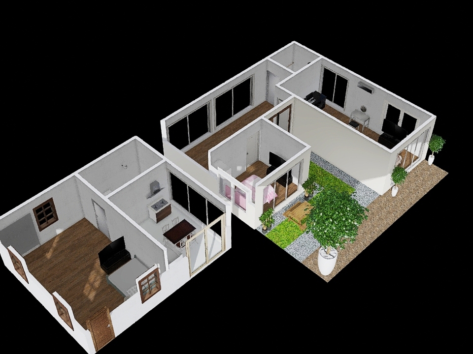 U HOME 3d design renderings