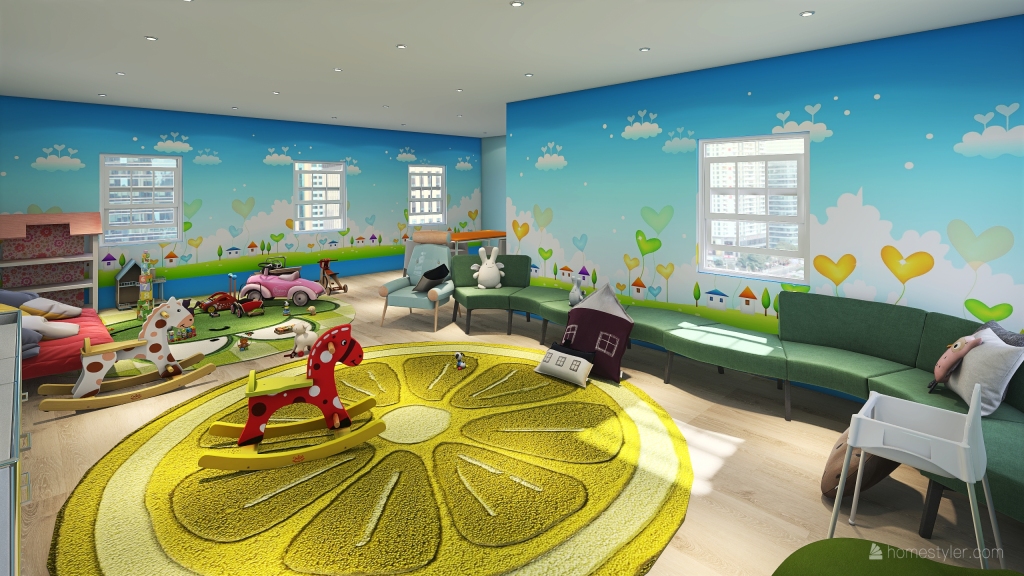 Kids Entertainment Room design ideas & pictures (65 sqm)Homestyler