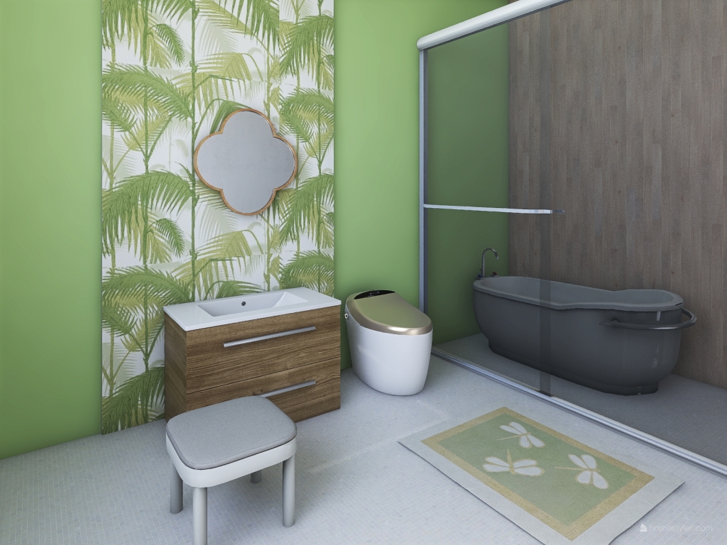 baby bath 3d design renderings