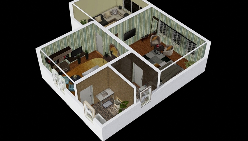 Sample house 3d design picture 90