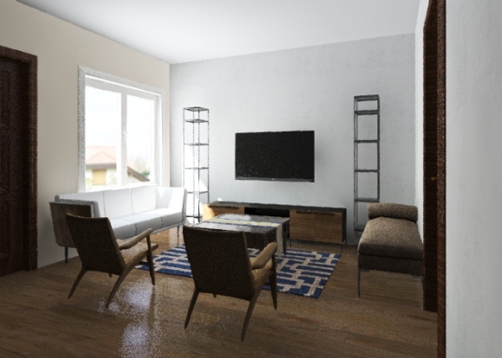 masood lounge Design Rendering