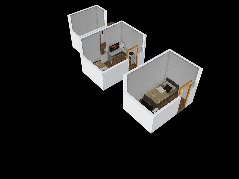 Mi cuarto 3d design renderings