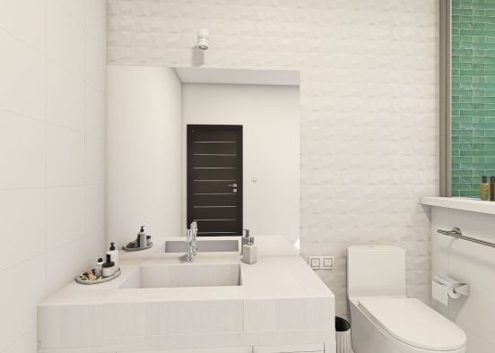 banheiro Dalila Design Rendering