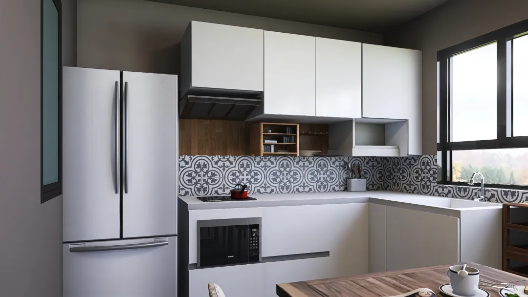 kitchen starmark220white 3d design renderings