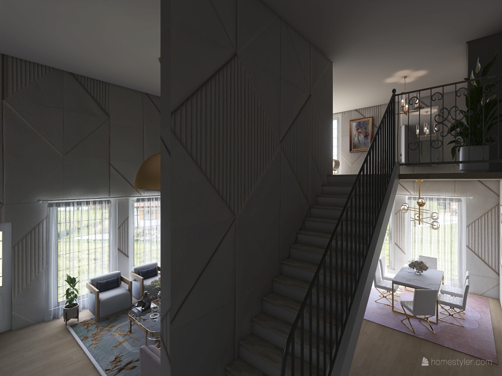 Italian home 3d design renderings