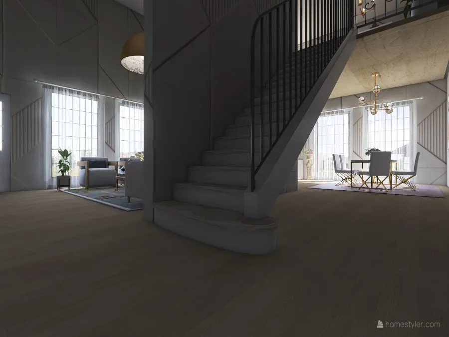 Italian home 3d design renderings