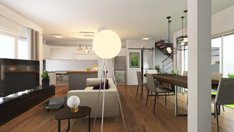 Casa Mery Planta baja renders 3d design renderings