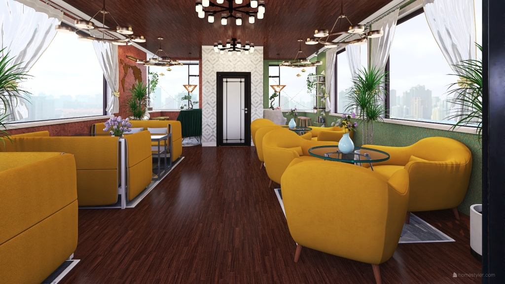 Diner 3d design renderings