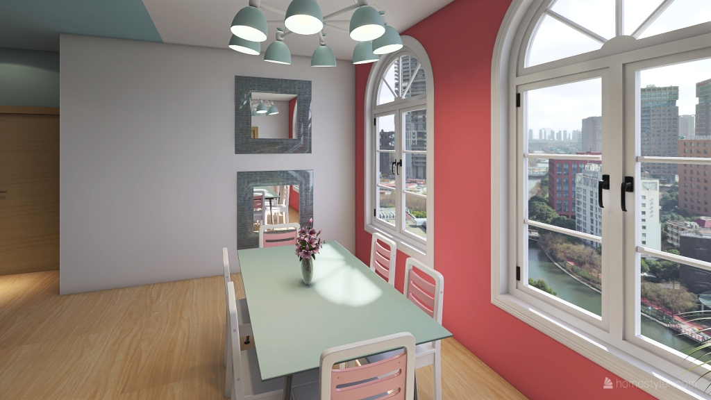 Dining Room 3d design renderings