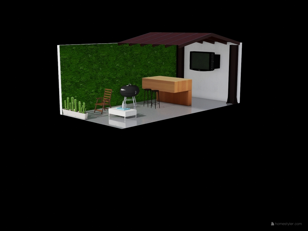 Jardin Ruben 3d design renderings