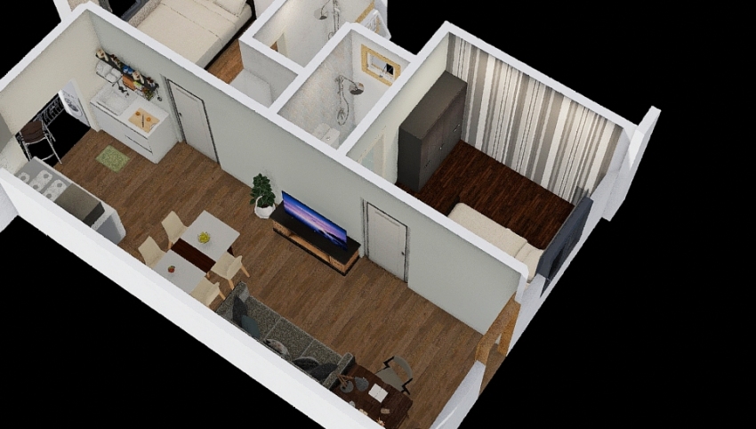 Hiyaa- 2 BR 3d design picture 48.83