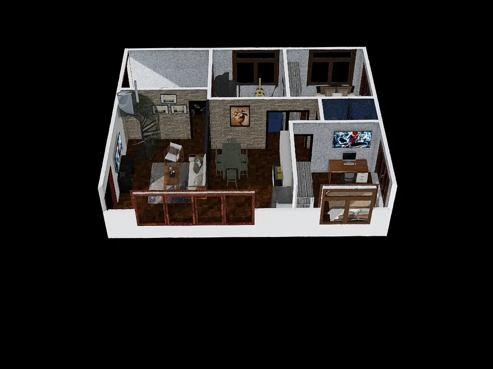Mi primera casa 3d design renderings