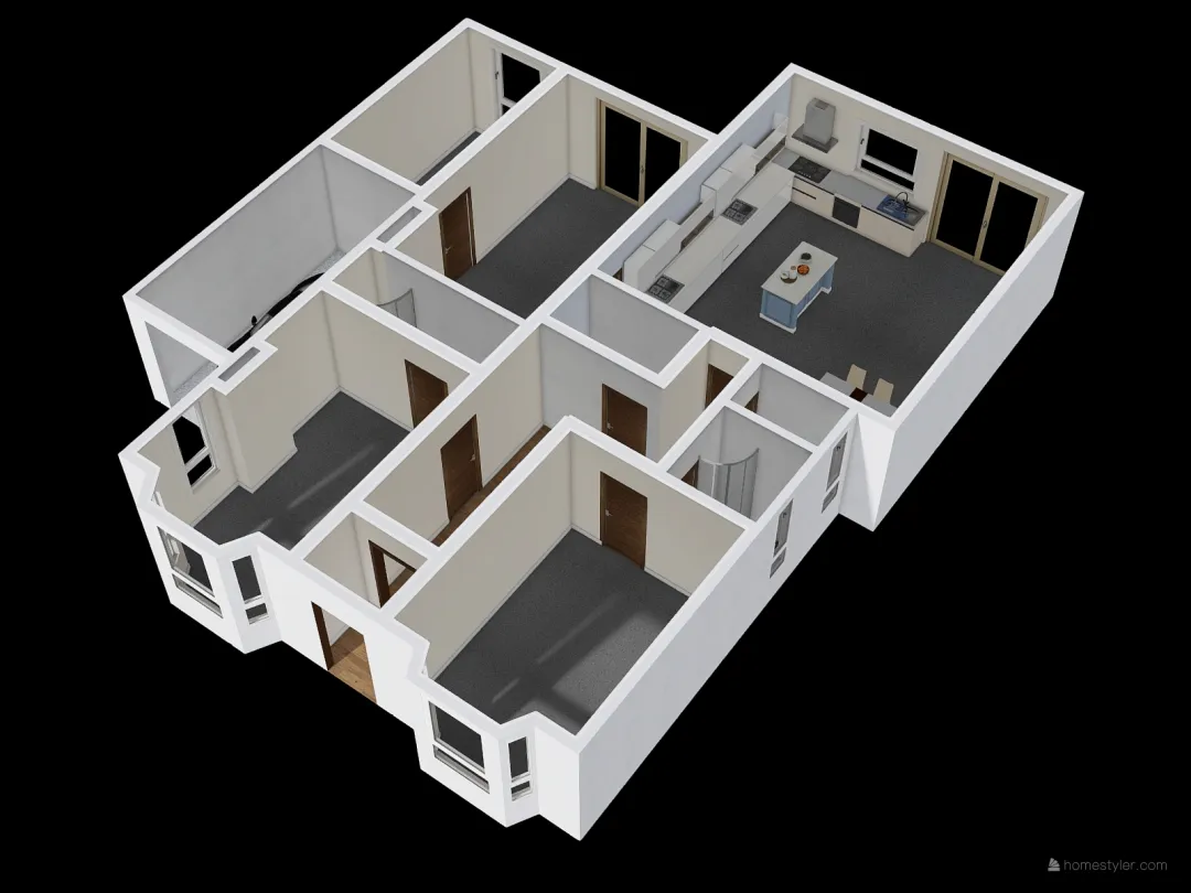 John's House 2 3d design renderings