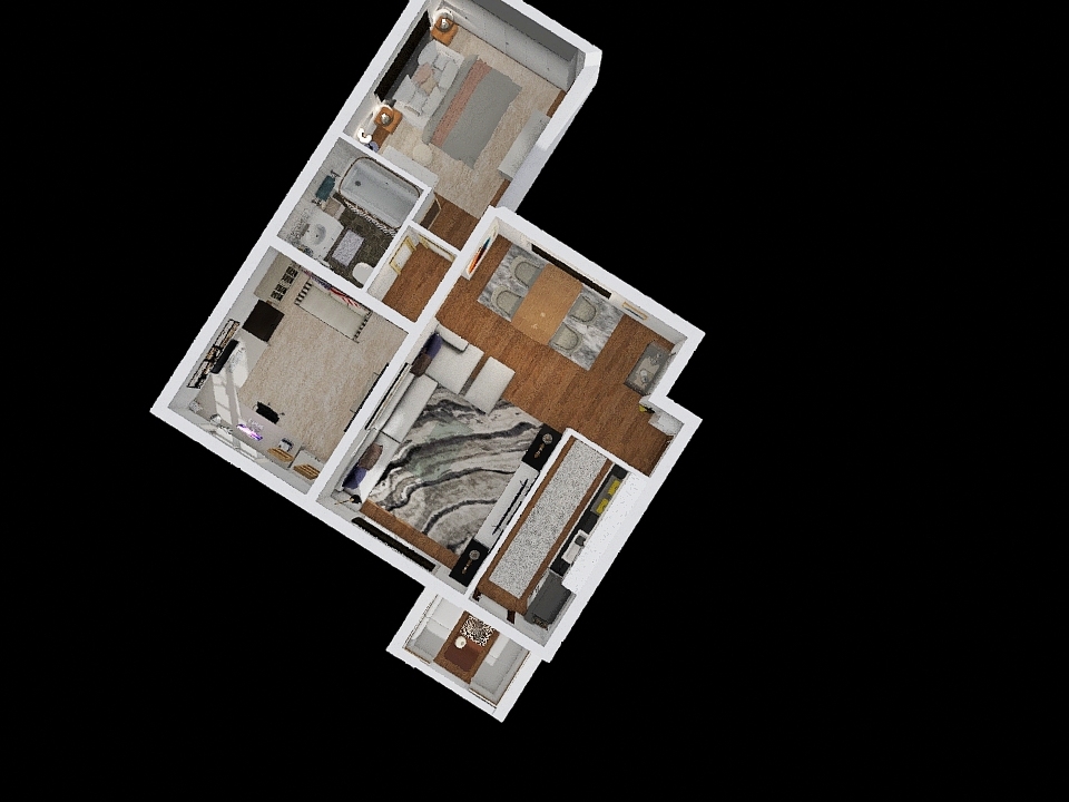 apartment\ 3d design renderings