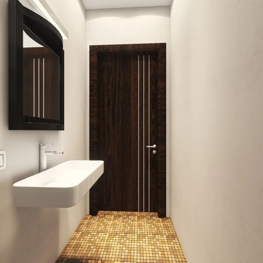 Washroom 3d design renderings