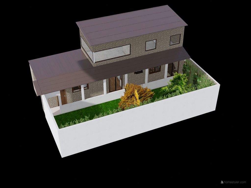 Projeto Elisania Telhado 3d design renderings