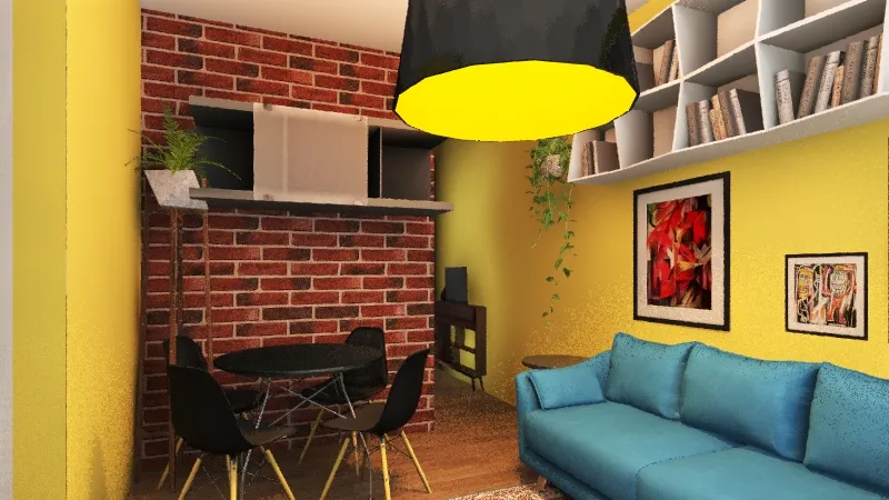 demétrio ribeiro sala amarela backup pfto 3d design renderings
