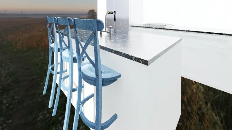 detalhamento cozinha PAI 3d design renderings