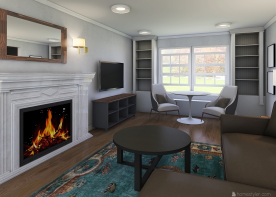 Kelly Fundy Living Room Design Rendering