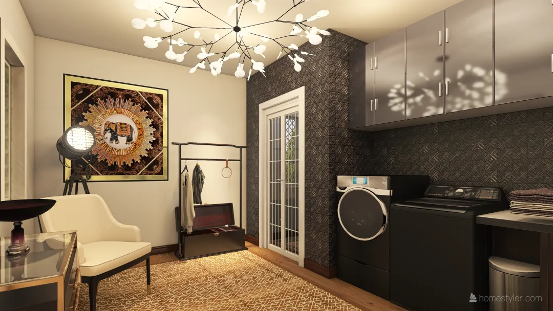 Dubai Laundry 3d design renderings