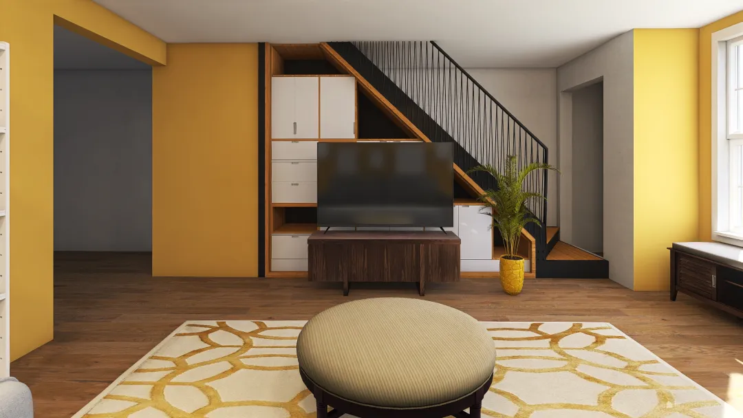 Georgette Living room 3d design renderings