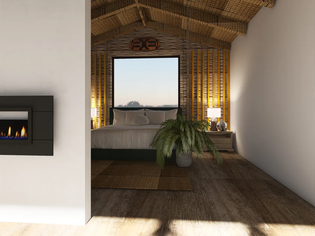 africa home 3d design renderings
