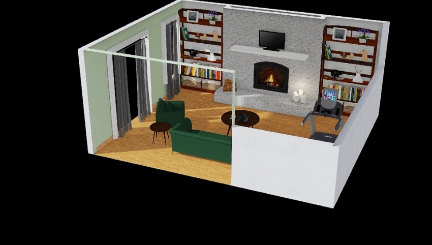 Mom's Living Room 3d design picture 32.66