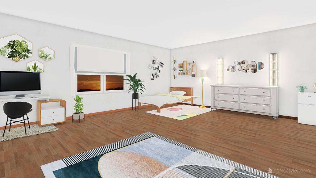 Vega's dream room 3d design renderings