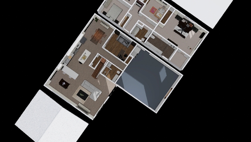 1st Floor Plan 2.0 W US 3d design picture 233.11